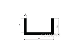 GUMMIPROFILE U-FORM - WEITERE MATERIALIEN
